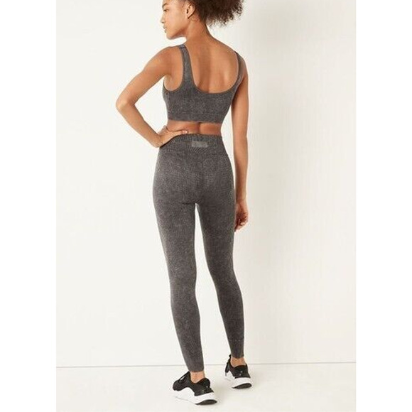 Pink Active Jogger Womens S Small Smoke Seamless High Waist Full Length Workout - Picture 14 of 15